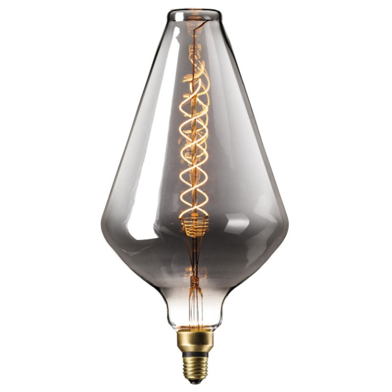 Filament LED Lamp Vienna XXL Titanium E27 6W sfeer