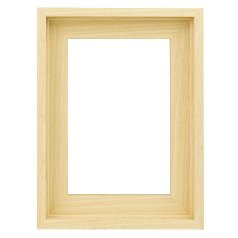 Baklijst Blank 100x120 cm - Vooraanzicht