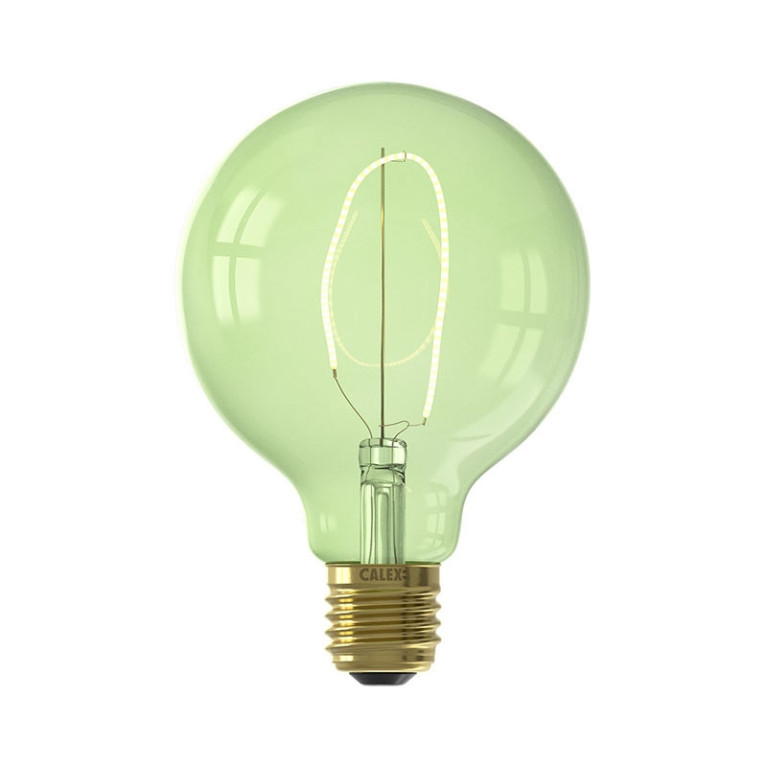 Calex Filament LED Lamp Nora Emerald Green Ø95 mm E27 4W