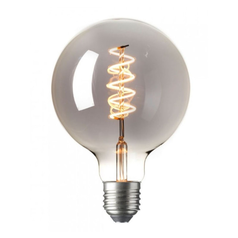 Filament LED Lamp Globe XL Curl Titanium E27 4W
