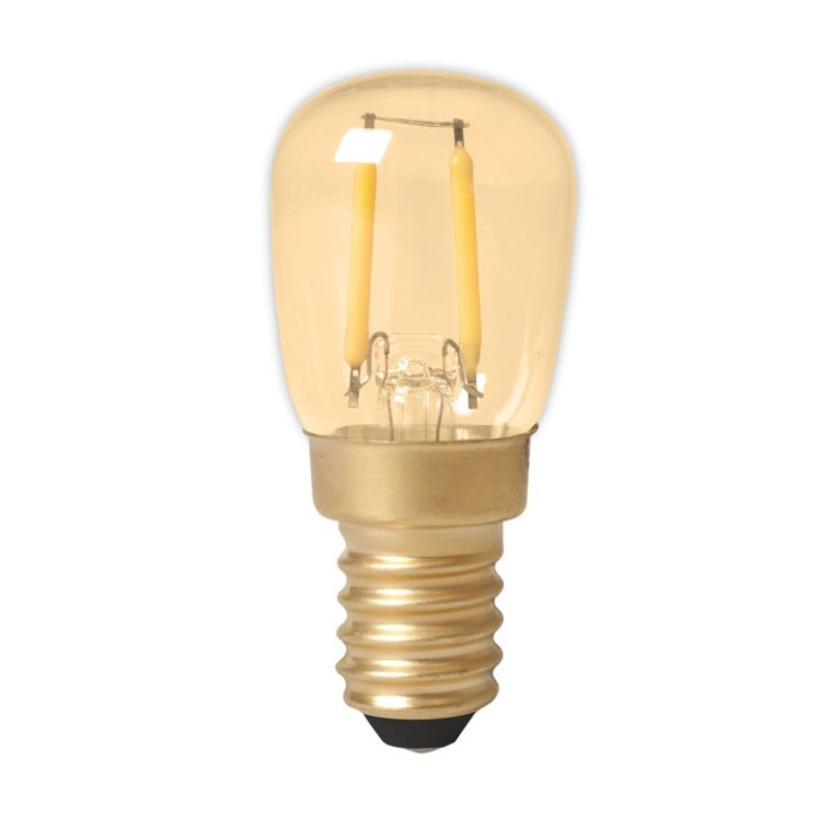Filament LED Schakelbordlamp Gold 136lm E14 1.5W