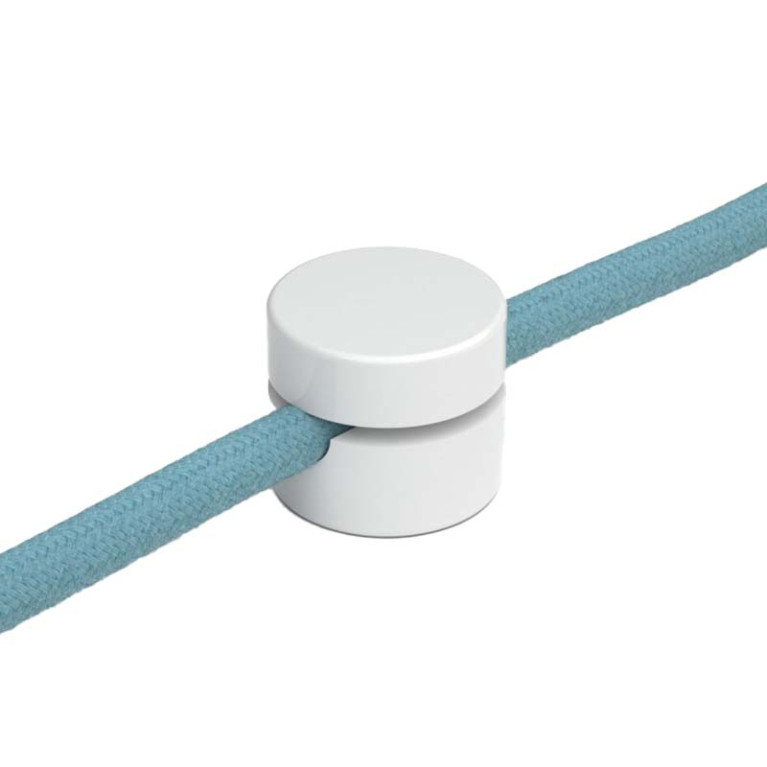 Kabelgeleider Wand Wit Set van 2 - Voorbeeld Product