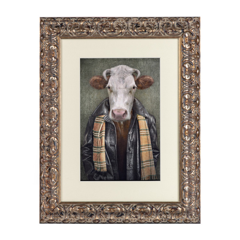 Fotolijst Germain Zilver 60x70 cm - Art Print en Passe Partout