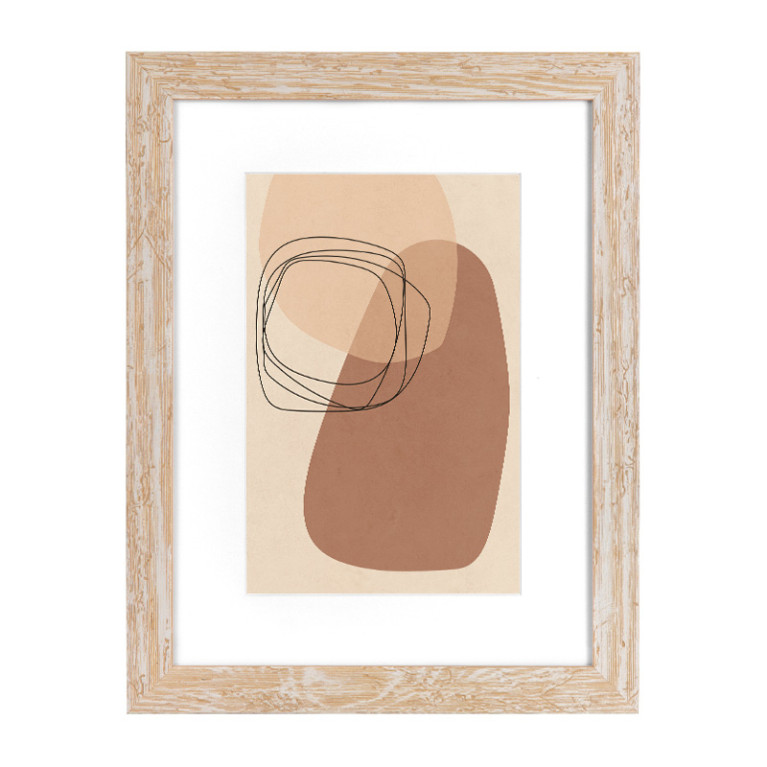 Fotolijst Capella Crème 40x50 cm - Art Print en Passe Partout