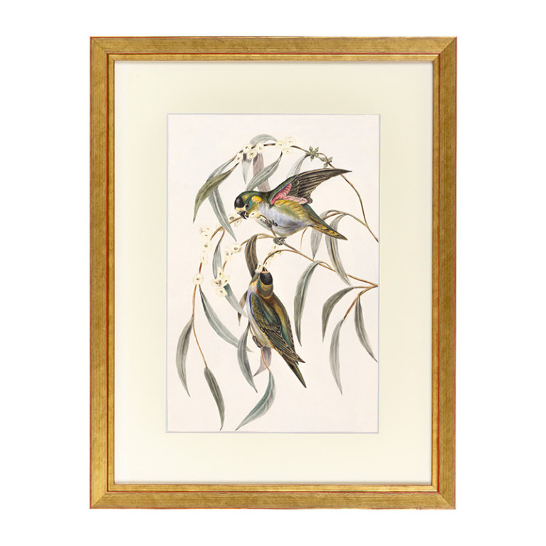 Fotolijst Tropez Goud 30x30 cm - Art Print en Passe Partout