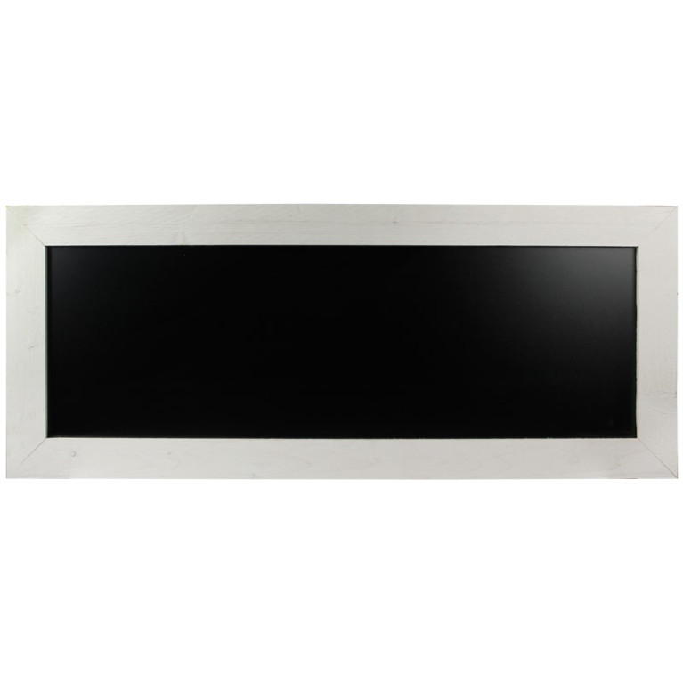 Krijtbord Steigerhout Wit 40x100cm
