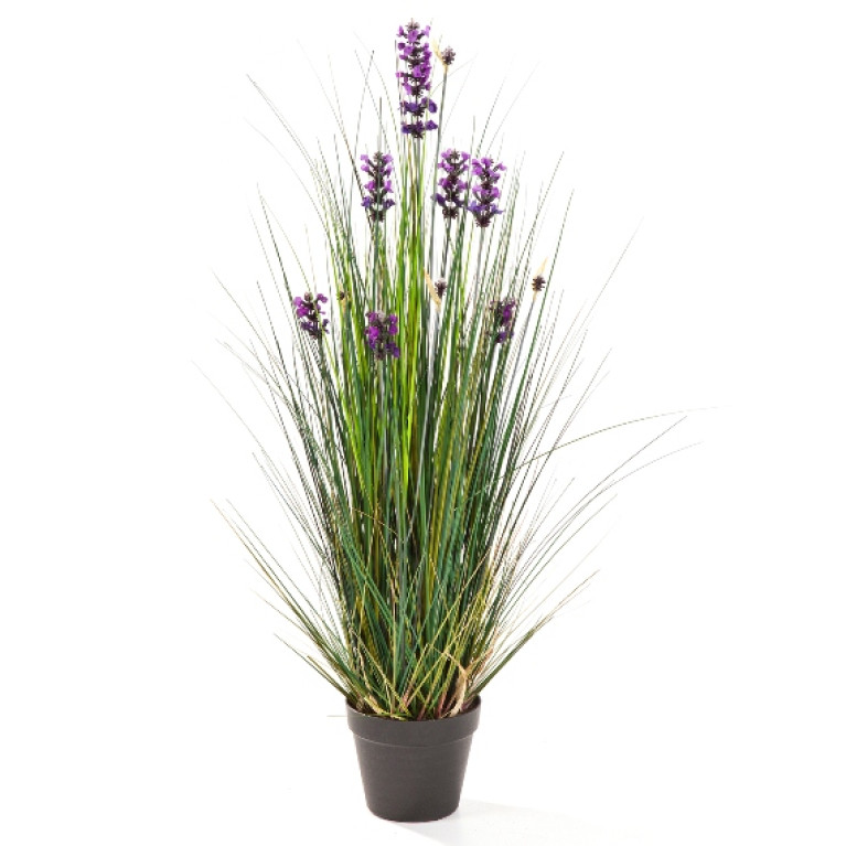 Kunstplant Lavendel Gras 90 cm