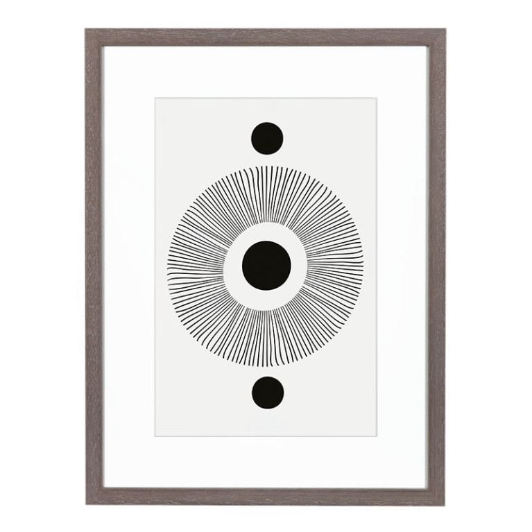 Wissellijst Vergrijsd 20x30 cm - Art Print en Passe Partout