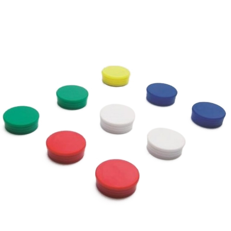 Memomagneten 10 stuks kleuren 30mm