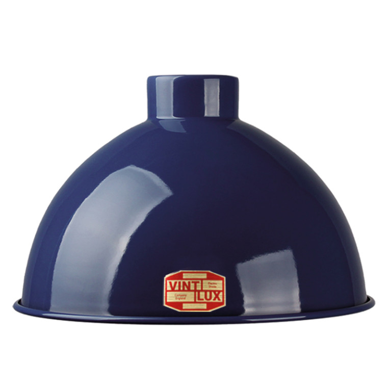 Vintlux Lampenkap Dome Navy Blue - Ø 26 cm - E27