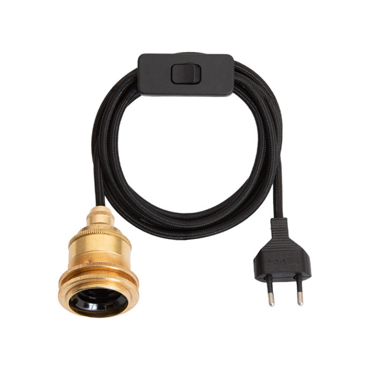 Vintlux Snoerset 001 Messing E27