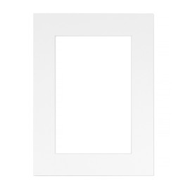 Passe Partout Wit 30x40 cm - Uitsnede 19x29 cm - Voorkant