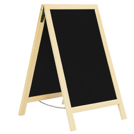 Krijtstoepbord Blank 55x85 cm