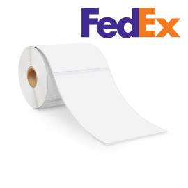 Rol Fedex Thermische Verzendetiketten 102x150x25mm - 300 labels per rol
