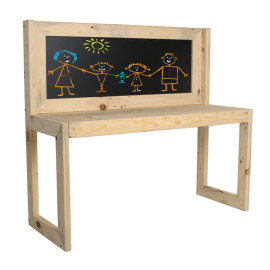 Kinder Speeltafel Met Krijtbord