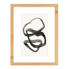 Vintlux Fotolijst Naesby Thin - Eiken Ongelakt 20x30 cm - Art Print en Passe Partout