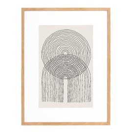 Vintlux Fotolijst Vesterby Ultra Thin - Eiken - Art Print en Passe Partout