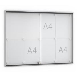 Informatiekast Binnen Schuifdeur 8x A4 Basic