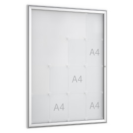Informatiekast Buiten Draaideur 16x A4 Basic