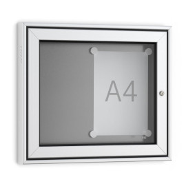 Informatiekast Buiten Draaideur 2x A4 Premium