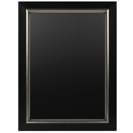 Krijtbord Salieri Zwart/Zilver 30x40 cm