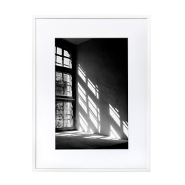 Wissellijst Wit A4 met print