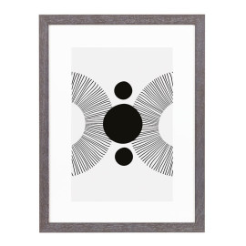Wissellijst Vergrijsd Breed 45x60 cm - Art Print en Passe Partout