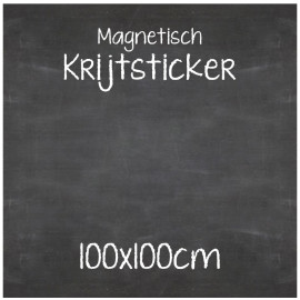 Magnetische Krijtsticker 100x100 cm