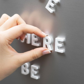 Oacklux Magnetische Letterset Wit – 78 Stuks