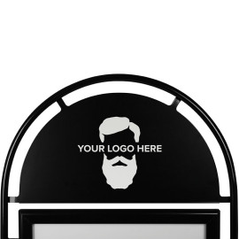 Bedrukt Topbord Round Tube A-model A1 Deluxe - Black