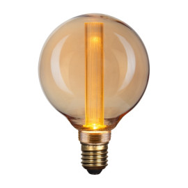 Vintlux Filament LED Lamp Rainn Globe Gold Dimbaar Ø95mm E27 2.3W