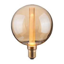 Vintlux Filament LED Lamp Rainn Globe XL Gold Dimbaar Ø125mm E27 2.3W