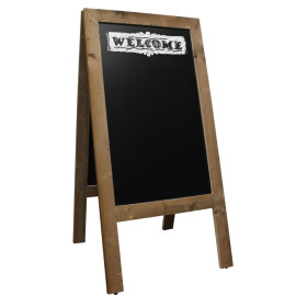 Krijtstoepbord Steigerhout XXL 87x180 cm Overview Sfeer