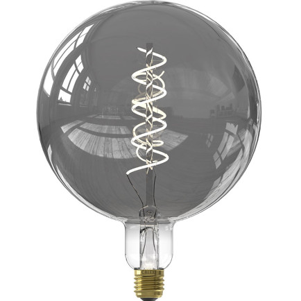 Calex Smart LED Lamp Globe XXL Curl Titanium Ø200mm E27 5W