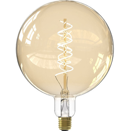 Calex Smart LED Lamp Globe XXL Curl Gold Ø200mm E27 5W