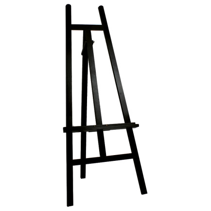 Schildersezel Zwart 158 cm
