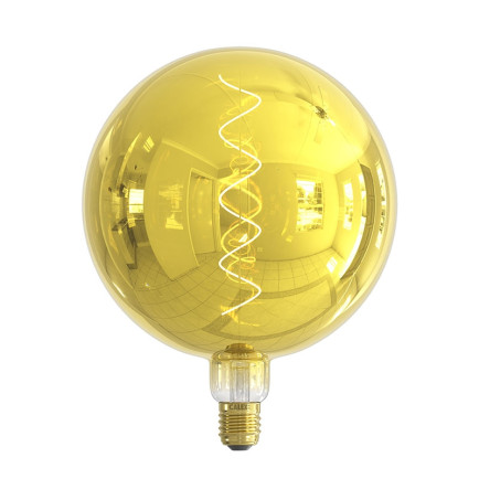 Calex Filament LED Lamp Kalmar XXL Metallic Gold Ø200 mm E27 4W