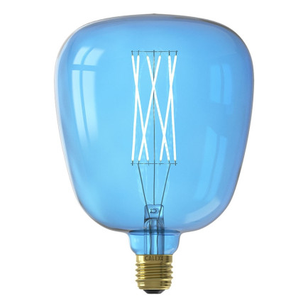 Calex Filament LED Lamp Kiruna XXL Saphire Blue Ø140 mm E27 4W