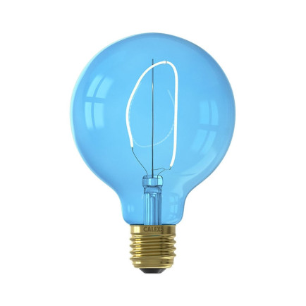 Calex Filament LED Lamp Nora Saphire Blue Ø95 mm E27 4W