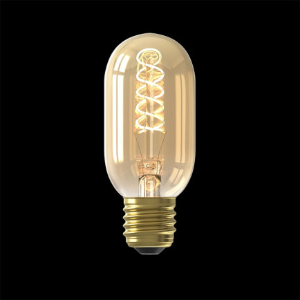 Filament LED Lamp Buis Curl Gold 110 mm Ø45 mm E27 3.8W