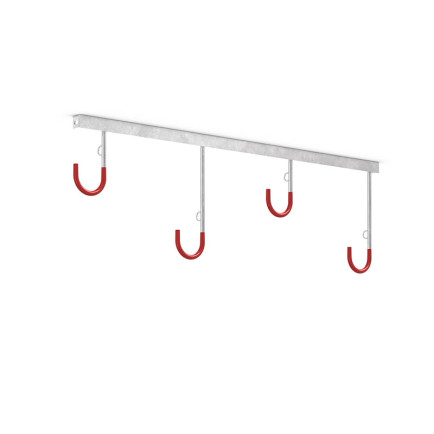Fietsenrek 4 fietsen Plafond Hangend