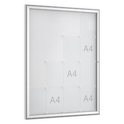 Informatiekast Buiten Draaideur 16x A4 Basic