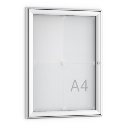 Informatiekast Buiten Draaideur 4x A4 Basic