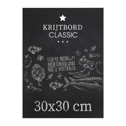 Krijtbord Classic 30x30 cm