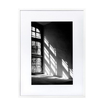 Wissellijst Wit A1 met print