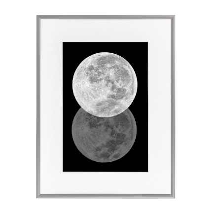 Wissellijst Budget Zilver 24x30cm met print