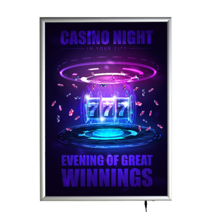 Kliklijst LED Callisto 25mm A0 - Art Print