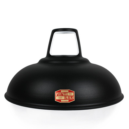Vintlux Lampenkap 1933 Matt Black - Ø 34 cm - E27