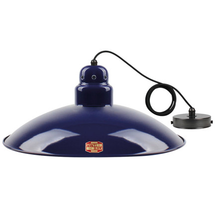 Vintlux Hanglamp HX26 Navy Blue - Ø 46,5 cm - E27 gemonteerd