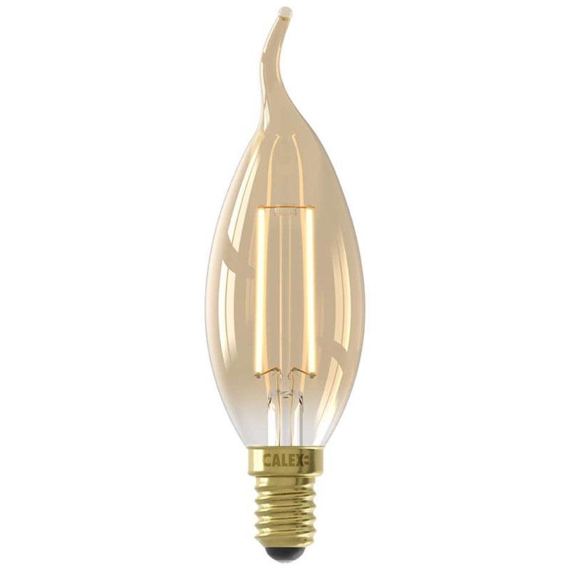 vertegenwoordiger zoete smaak musical Filament LED Kaarslamp Klassiek Goud E14 Kopen? Ø35mm | 3.5 Watt